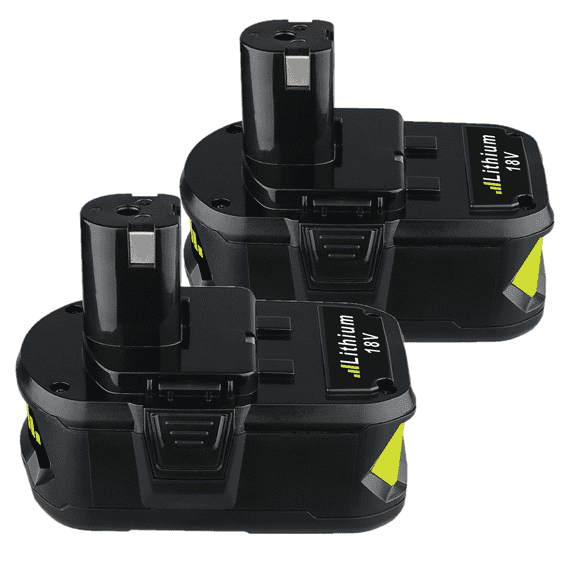 2X 18V 8000mAh Replacement for 2Pack Ryobi P108 Li-ion Battery Compatible with P102 P103 P104 P105 P107