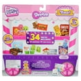 Shopkins Real Littles, Variety Pack, 17 Shopkins Plus 17 Real Branded