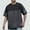 Dark Gray, variant on Men's Workout Shirts, Quick Dry Performance T-Shirt, Breathable Regular Fit Short Sleeve Active Wear for Gym and Casual Wear