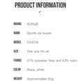 thumbnail image 3 of AONIJIE E4427 Quick-Drying Sports Ice Towel, Sun Protection Cooling Neck Wrap, 3 of 5