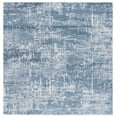 thumbnail image 2 of Safavieh Amelia Ian Abstract Area Rug, Ivory/Steel Blue, 6'7" x 6'7" Square, 2 of 11