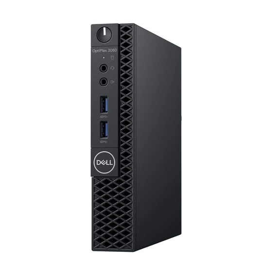 Restored Dell Optiplex 3060 Micro Desktop | Core i3 - 8100T - 1TB SSD Hard Drive - 16GB RAM | 4 cores @ GHz Win 11 Pro Black (Refurbished)