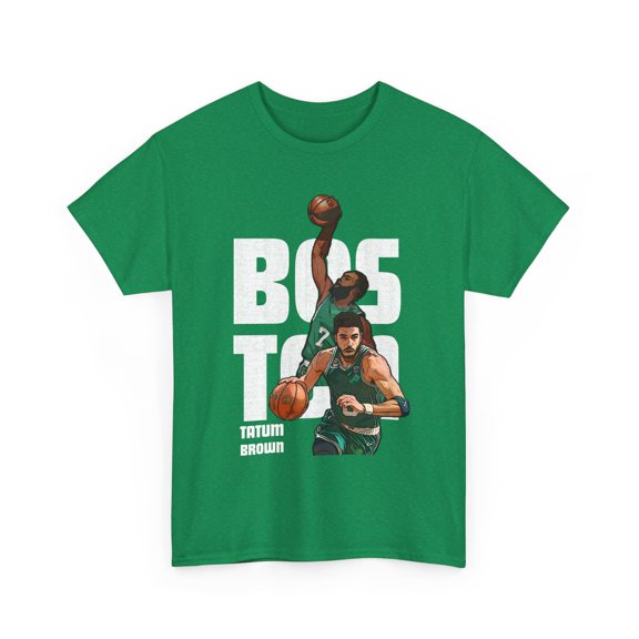 Jayson Tatum & Jaylen Brown Boston Duo basketball fans Unisex Cotton Tee