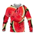 thumbnail image 2 of 3D Fruit Printed Men's Hoodie Designer Sweatshirt Spring Autumn Harajuku Clothes Long Sleeve Pullover, 2 of 4