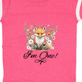 thumbnail image 4 of Inktastic Babys First Birthday Woodland Fox 1 Year Old Girls Baby Bodysuit, 4 of 5