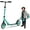 Aqua, variant on OutdoorCruiser Kick Scooter for Ages 6+, Kids, Teens & Adults, Foldable, Dual Suspension, 3-Level Adjustable Handlebar, Child Safety Approved, Aqua