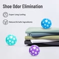 thumbnail image 3 of SCENTORINI Sneaker Deodorizer Balls, 6 Pack Shoe Odor Elimination, Long-Lasting Freshness for Gym, Bags, Cars, 3 of 7