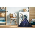 thumbnail image 2 of Ahgly Company Machine Washable Indoor Rectangle Transitional Night Blue Area Rugs, 2' x 5', 2 of 7