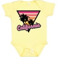 thumbnail image 3 of Inktastic California with Triangle and Palm Trees Boys or Girls Baby Bodysuit, 3 of 5
