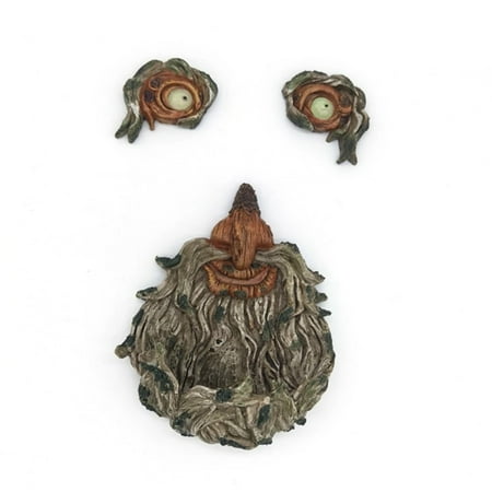 

SHZNSJWDKJ Unique Resin Face Tree Bark Decoration with Ghostly Facial Features for Easter Outdoor Creative Props - Garden Decoration Jardineria de Outdoor