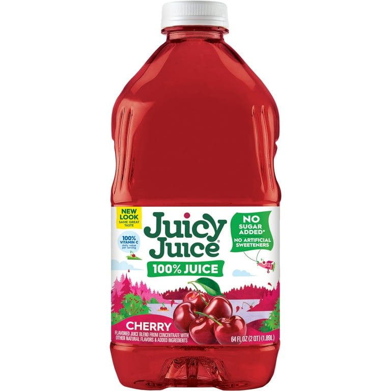 Juicy Juice 100% Cherry Juice, 64 Fl. Oz. - Walmart.com