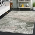 thumbnail image 2 of SAFAVIEH Adirondack Josephina Abstract Area Rug, Ivory/Dark Green, 6' x 6' Square, 2 of 8