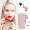 thumbnail image 6 of Silicone Lipstick Protective Storage Bag Portable Hanging Cosmetic Organizer Travel Makeup Pouch Durable, 6 of 9