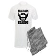 thumbnail image 1 of CafePress - Real Dads Have Beards Pajamas - Men's Light Pajamas, 1 of 1