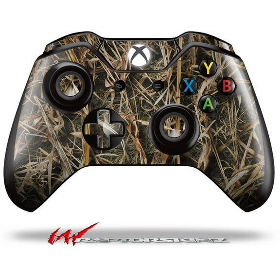 Decal Style Skin for Microsoft XBOX One Wireless Controller WraptorCamo Grassy Marsh Camo - (CONTROLLER NOT INCLUDED)