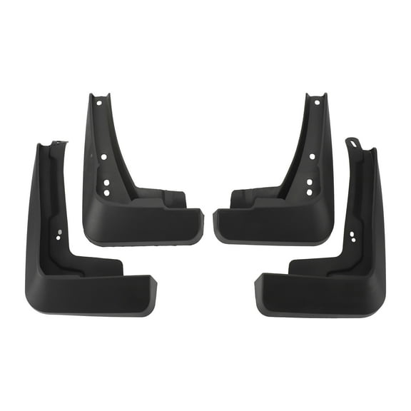 Unique Bargains 1set Front and Rear Mud Flaps Splash Guards Mud Guards for Audi Q7 2020-2023 W/Mount Accessories