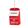 thumbnail image 3 of Decoración colgante para de Navidad, adornos navideños decorativos, colgante de arte del hierro para puerta de pared interior, adorno navideño Buzón pequeño, 3 of 8