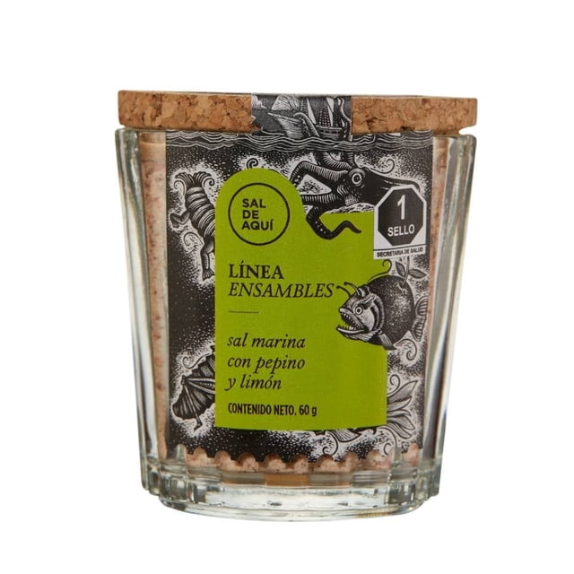 Sal Sal de Aquí Línea Ensambles con pepino limón 60 g