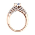 thumbnail image 2 of 1 Carat Prong Set Diamond Engagement Ring in 14K Rose Gold (Ring Size 6), 2 of 5