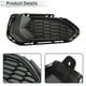 thumbnail image 4 of 1 Pc Rejilla de Faro Antiniebla Frontal Derecho para Honda Fit 2018 No.71103T5HH50 ABS Negro, 4 of 7
