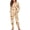 Beige Fall Pumpkin, variant on HUIACONG Halloween Pink Ghost Pumpkin Print Women's Pajamas Set 2 Piece Long Sleeve Crew Neck Breathable Quick Dry Polyester Soft Stretch Loungewear for Home Sleep & Holiday Gifting