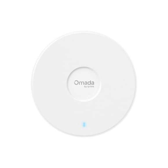 TP-Link Omada WiFi 7 Wireless Access Point | BE5000 Dual Band | 2.5G Port | PoE or DC Powered, DC Adapter Included | Seamless Roaming | Easy Setup |