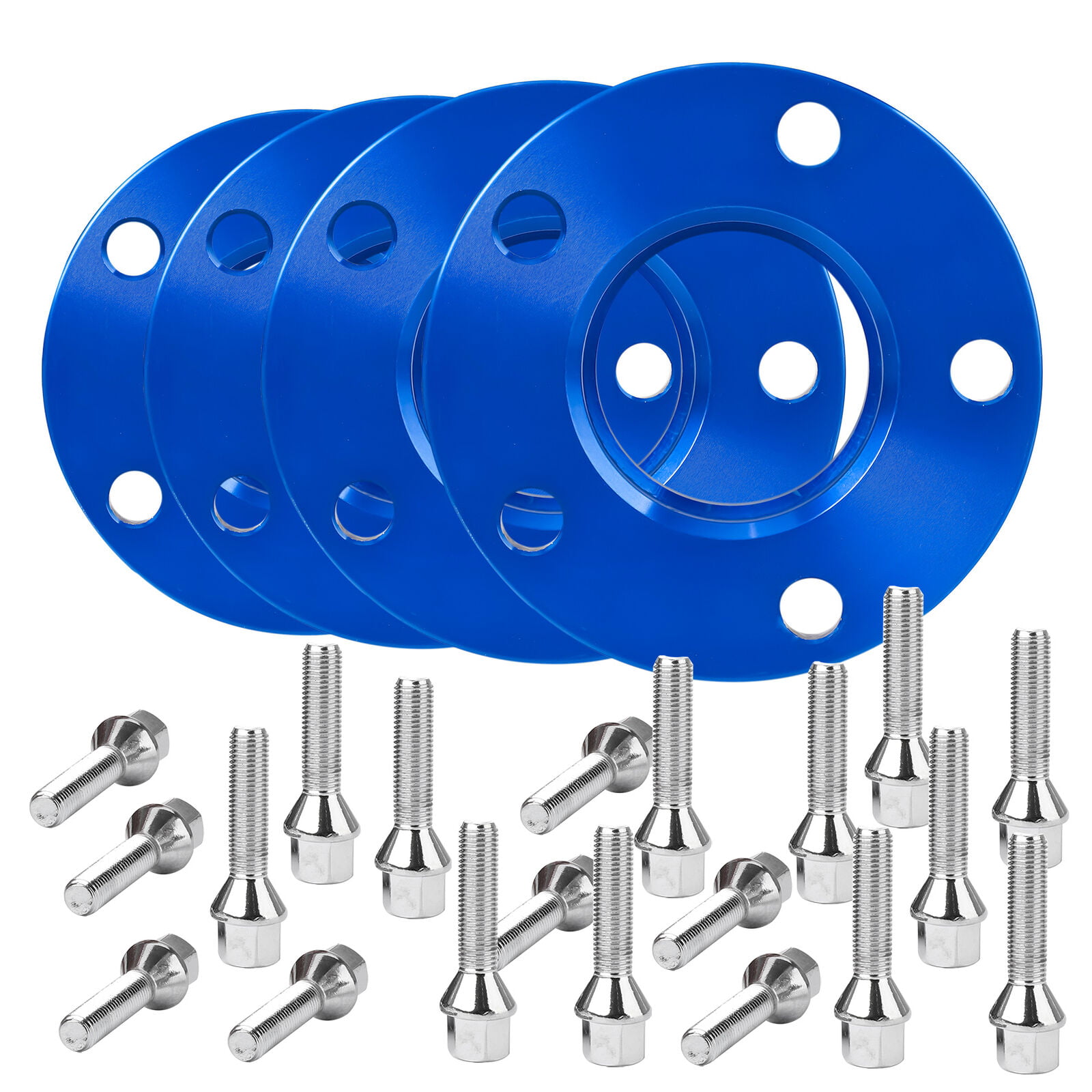 2 5x120 Staggered Wheel Spacers Kit 20mm W/ Extended Bolts For BMW 2 15mm &