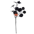 thumbnail image 2 of Halloween Spooky Artificial Twig Branch Floral Pick, Plastic Vase Filler with Pumpkin Face Spider Detail for Tabletop Porch Yard Party Decor, 2 of 5
