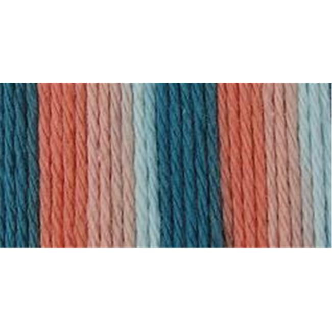 Bernat Handicrafter Cotton Yarn - Ombres-Coral Seas