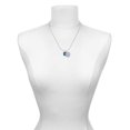 thumbnail image 2 of Delight Jewelry Silver-tone Blue Policeman's Badge - Engraved Congrats Class of 2026 Charm Necklace, 18", 2 of 4