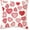 Red and White, variant on Valentine''s Day Pillow Cover 12x20 Red Pink Heart Watercolor Decoration Valentine Lumbar Throw Cushion Case for Bedroom Sofa Couch Home Decor