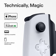 Backbone One (Lightning) - Mobile Gaming Controller for iPhone - Black [Includes 1 Month Xbox Game Pass Ultimate]