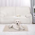 thumbnail image 2 of Flannel Fleece Bed Blankets, Soft Warm Microfiber Blanket, Mesh Fuzzy Plush 330GSM Lightweight Decorative Solid Blankets for Bed Pet (30"x40") Camel, 2 of 10
