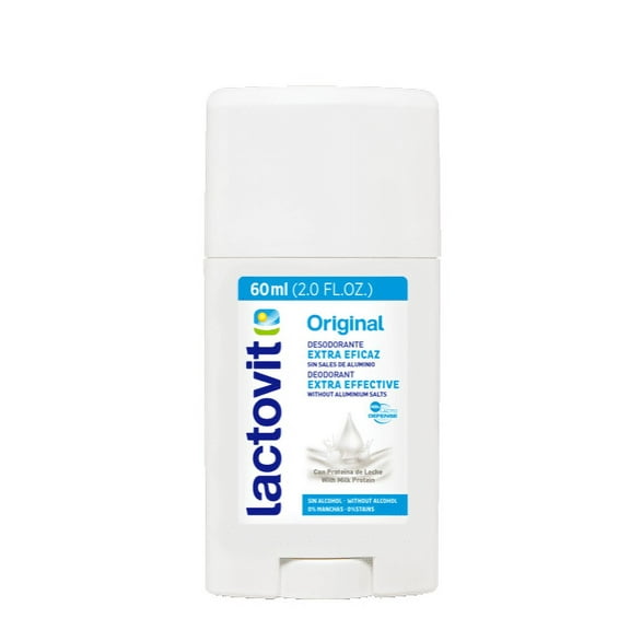 Lactovit Original Deodorant Stick, Extra Effective, 1.7 oz.