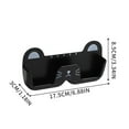 thumbnail image 2 of Cute Cat Shaped Glasses and Sunglasses Storage Box, Wall Mounted Eyewear Organizer Rack for Bathroom, Bedroom, Entryway, Hat and Accessory Holder Black, 2 of 6