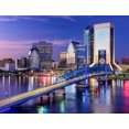 Noah Jigsaw Puzzle Jacksonville, Florida, USA City skyline on St. Johns