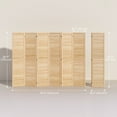 thumbnail image 3 of HOMCOM 6 Panel Folding Room Divider Privacy Screen Indoor Home Decoration, 3 of 10