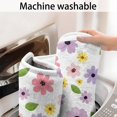 thumbnail image 5 of Pioneer Flower Floral Print Pattern Non Slip Microfiber Bathroom Rugs, Soft Rubber Backing Bath Mats for Bathroom Floor Tub and Shower,17"x30", 5 of 5