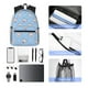 thumbnail image 4 of Fotbe French Bulldog Head Mochila Ligera Casual para Laptop para Hombres y Mujeres, Mochila Impermeable de Uso Diario, Mochila para Universidad, 4 of 6