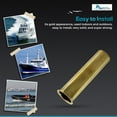 thumbnail image 6 of MARINE CITY Brass Drain Tube Corrosion Resistant Easy Functional and Smooth Design, 1 x 3-1/2 Inches, for Boats  Marines  Transom  Motor Well  Live Well  Baitwell Fishing Boating Pack of 1, 6 of 7