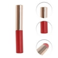 thumbnail image 3 of Unique Bargains 1 Pc Lightweight Lip Brush with Lid for Business Travel Red Silicone Aluminum Tube ABS, 3 of 5