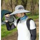thumbnail image 2 of Men Wide Brim Sun Hats UPF50+ Waterproof Breathable Bucket Hat for Fishing, Hiking, Camping, 2 of 5