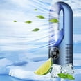 thumbnail image 5 of Lksixu Battery Evaporative Air Cooler, Blue, 5 of 9