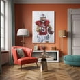 thumbnail image 5 of American Football Sports 49ers Poster For Kids Fun Teen Birthday Christmas Gifts Christian McCaffrey Rugby Star Posters Canvas Wall Art Print Picture For Home, 5 of 6