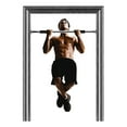 thumbnail image 4 of Set of 2, 24.4''-39.4'' Gymnastics Wall Horizontal Bar Indoor Pull Up Bar Chin Up Bar Pullup Bar Sport Exercise Fitness Equipment, 4 of 6