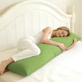 thumbnail image 6 of Ultra Soft Body Pillowcase, Sage Green, 20x54 Inch, Brushed Microfiber with Envelope Closure, 1 Pack, 6 of 7