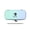 Gradient Light Blue-Green, variant on Gradient Hard EVA Carrying Case for Nintendo Switch Lite - Stylish Travel Handbag
