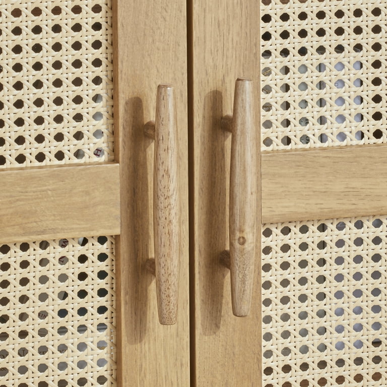 Free Shipping! Better Homes & Gardens Tall Rattan Storage Cabinet