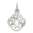 thumbnail image 3 of Sterling Silver Antiqued Celtic Knot Charm, 3 of 4