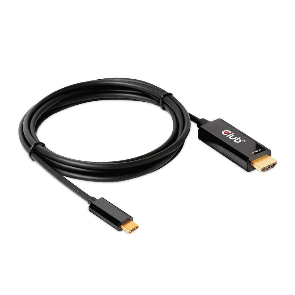 Club 3D Club3D 6FT. HDMI to USB Type-C 4K60Hz Active Cable Black